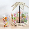 Hot Plateau palmier tresse 4 verres Vaisselle, Art De La Table·Verre