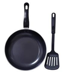 New Poele et spatule d22cm Casserole, Poêle