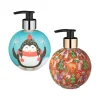 Pompe savon noel boule 500ml Coffret Beauté