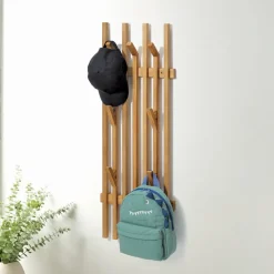 Clearance Porte manteau mural bois Rangement