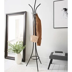 Hot Porte manteaux metal noir Rangement