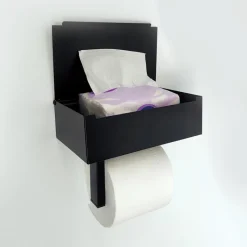 Clearance Porte rouleau + rangement Accessoire Wc