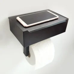 Clearance Porte rouleau + rangement Accessoire Wc