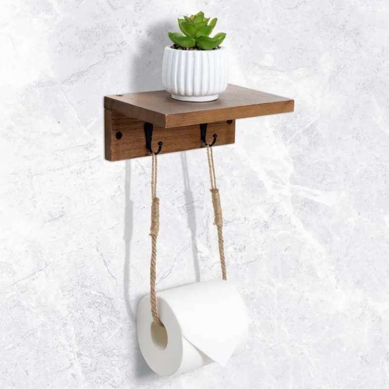 Best Porte rouleau corde avec support Accessoire Wc