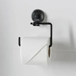 Best Porte rouleau papier wc noir Accessoire Wc