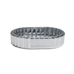 Outlet Porte savon en verre chrome Accessoire Salle De Bain