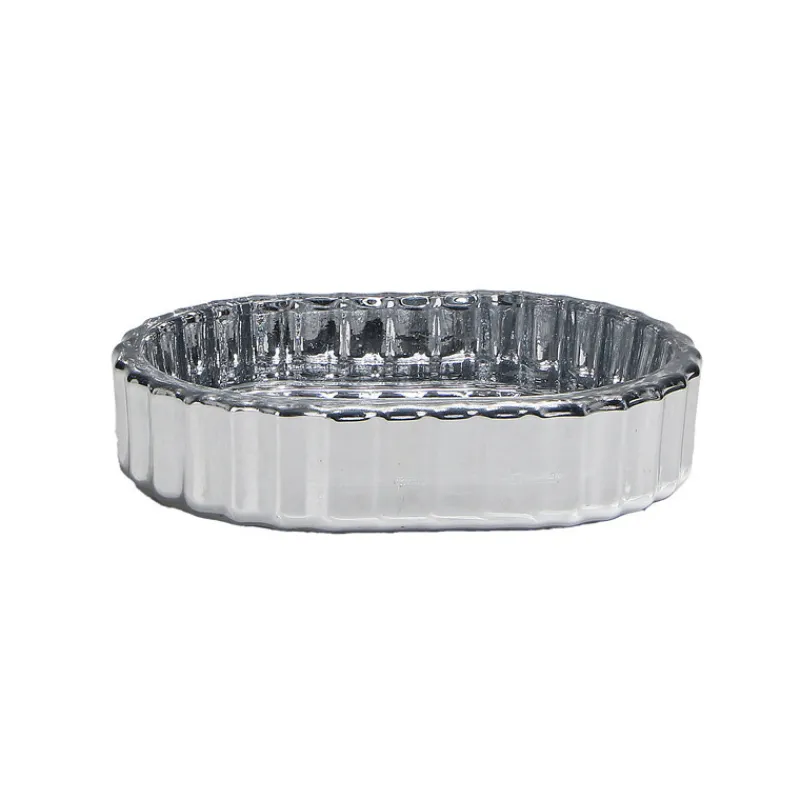 Outlet Porte savon en verre chrome Accessoire Salle De Bain