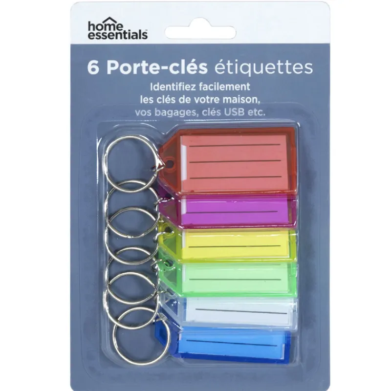 Outlet Porte-cles x6 Quincaillerie
