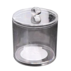 Outlet Pot de rangement rond transparen Accessoire Salle De Bain
