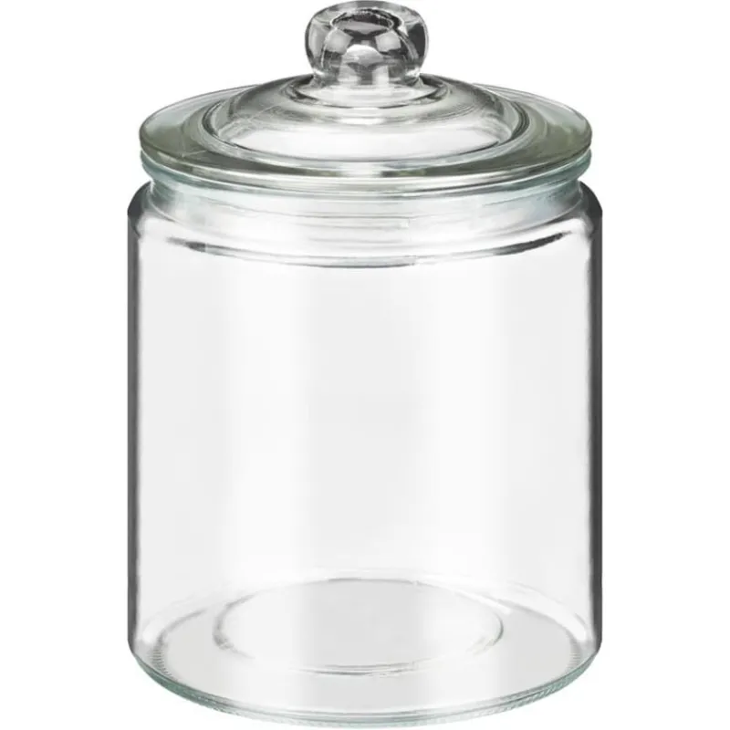 Sale Pot en verre d14.5x21.2cm Boîte, Rangement