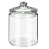 Pot en verre d12x15.5cm Boîte, Rangement
