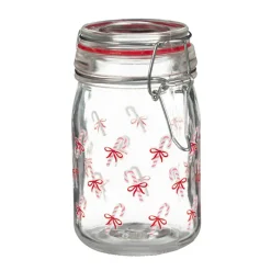 Sale Pot en verre motifs noel Boîte, Rangement