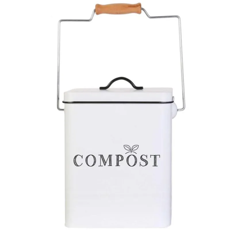 New Poubelle de compostage metal bla Ustensiles, Accessoire De Cuisine