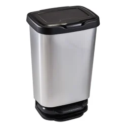 Online Poubelle pedale jive 40l silver Poubelle