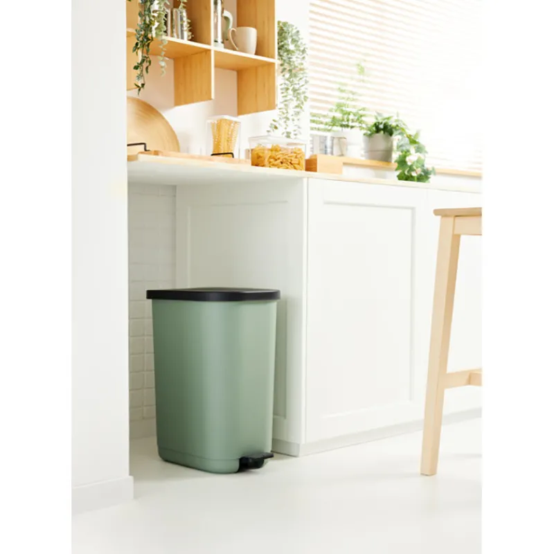 Best Poubelle ribo 40l vert sauge Poubelle