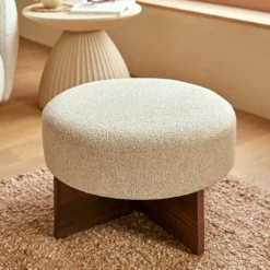 Sale Pouf bouclette kayan Salon|Cuisine, Salle À Manger