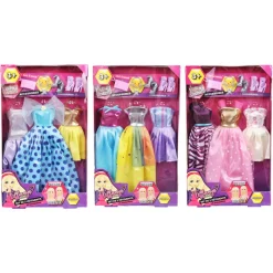 New Poupee mannequin 3 tenues Enfant Poupée, Accessoire|Poupée, Accessoire