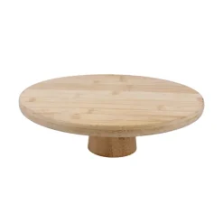 New Presentoir gateau bambou d28cm Vaisselle, Art De La Table·Assiette, Service