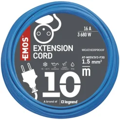 Clearance Prolongateur exterieur 10 m - 2 Rallonge, Multiprise