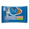 Discount Purina one filets en sauce x4 Alimentation Chat