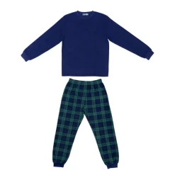 Hot Pyjama homme polaire ht uni et b Cocooning