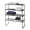 New Rack a chaussures 4 niveaux Rangement