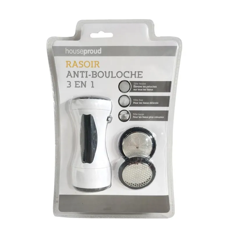 Discount Rasoir anti-bouloches 3 en 1 Linge·Lessive, Soin Du Linge