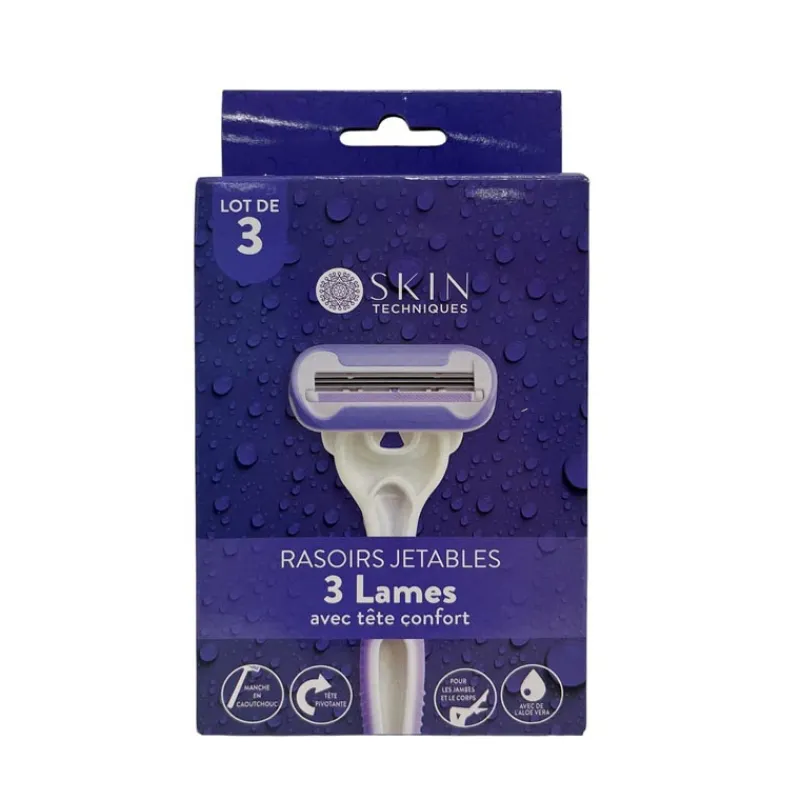 Outlet Rasoirs 3 lames x3 femme Soin Du Visage·Rasage