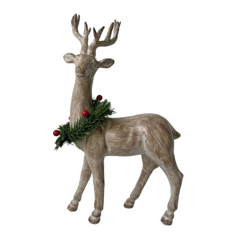 Online Renne de 29,5 cm avec couronne Décoration