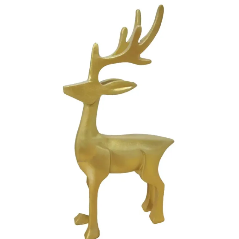 Renne dore Décoration