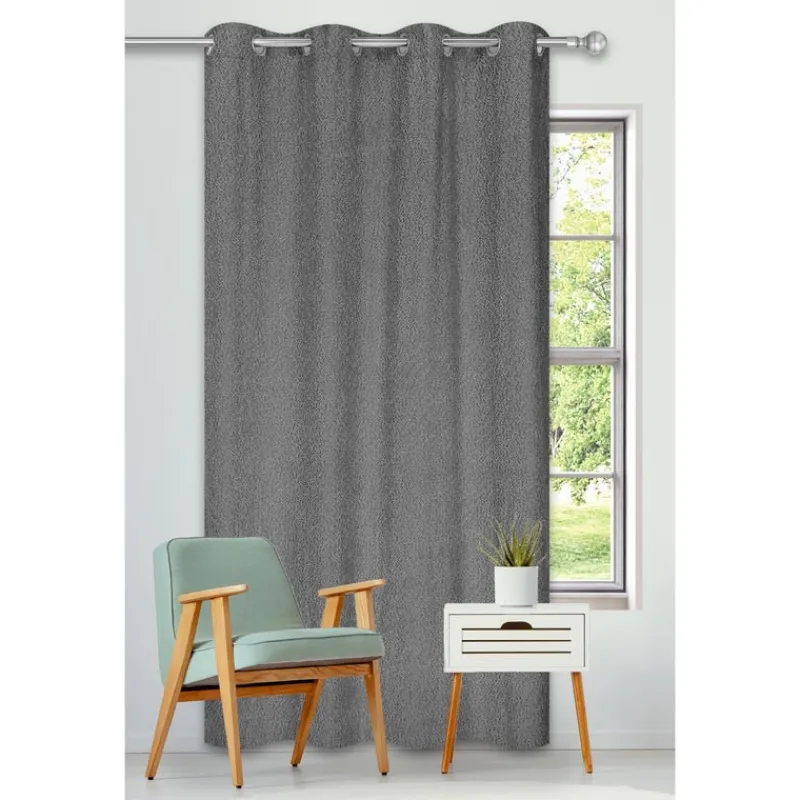 Outlet Rideau Aillets darci 140x240cm g Rideau, Voilage·Rideau