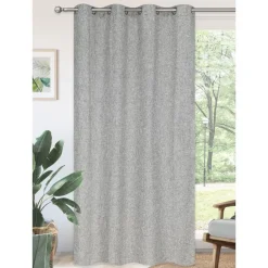Online Rideau Aillets griza 140x240cm g Rideau, Voilage·Rideau
