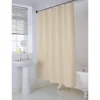 Online Rideau de douche beige Accessoire Salle De Bain