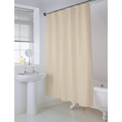 Online Rideau de douche beige Accessoire Salle De Bain
