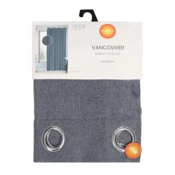 Sale Rideau isolant vancouver denim Rideau, Voilage·Rideau