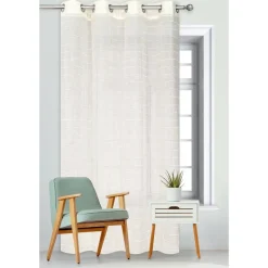 Sale Rideau loops 140x240cm beige Rideau, Voilage·Rideau