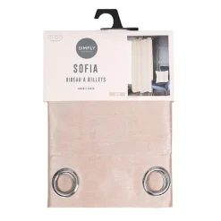 Discount Rideau sofia 140x240 taupe Rideau, Voilage·Rideau