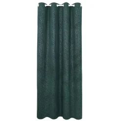 Discount Rideau velours cotele feuilles 1 Rideau, Voilage·Rideau