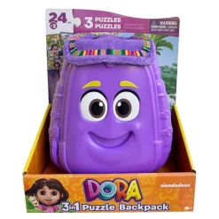 New Sac a dos 3 puzzles Enfant Jeu De Société, Puzzle|Jeu De Société, Puzzle