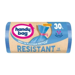 Best Sac poubelle x15 30l Alu, Film, Sac Poubelle