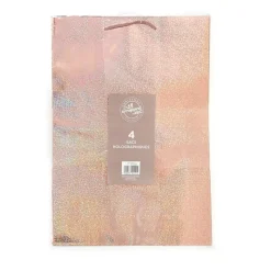 Online Sac xl holographique x3 Emballage Cadeau