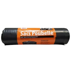 Best Sacs poubelle liens 130l Alu, Film, Sac Poubelle