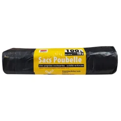 Clearance Sacs poubelle liens 100l Alu, Film, Sac Poubelle