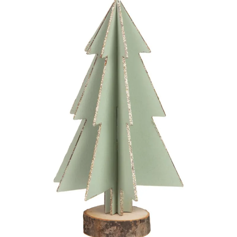 Hot Sapin en bois h22cm Décoration