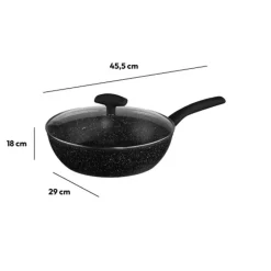 Discount Sauteuse 28 alu forge caractere Casserole, Poêle