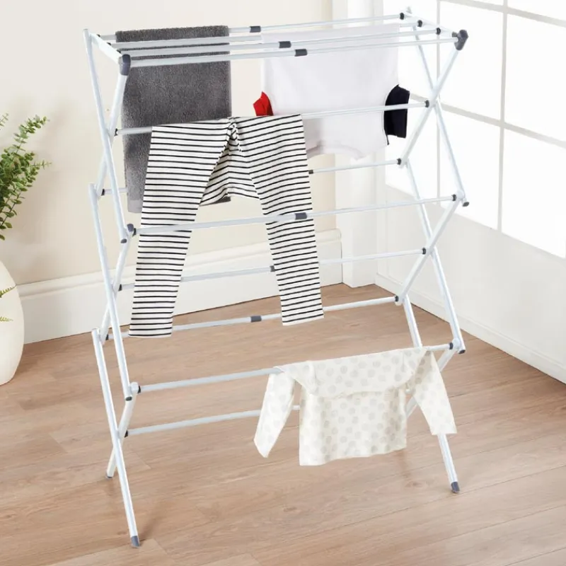 Best Sechoir accordeon trois etages Linge·Accessoire
