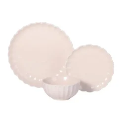 Best Service 12 pcs forme fleurs rose Vaisselle, Art De La Table·Assiette, Service