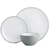 Online Service vaisselle gris 12pcs Vaisselle, Art De La Table·Assiette, Service
