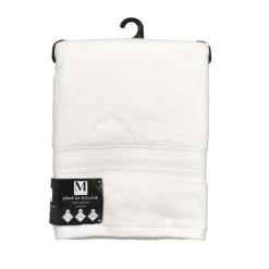 Online Serviette 70x130cm blanc Linge De Toilette, Plage·Serviette