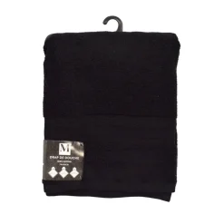 Serviette 70x130cm noir Linge De Toilette, Plage·Serviette